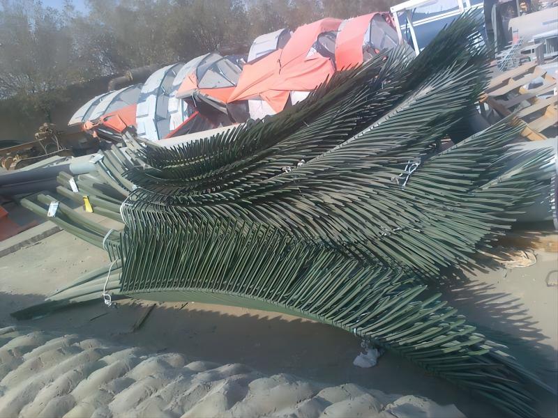 Torre de palmeras camuflada que exporta a Arabia Saudita